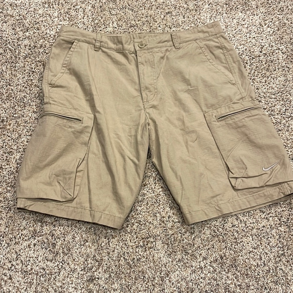 Nike Khaki Cargo Shorts